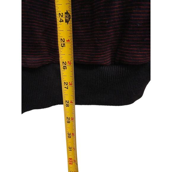 Authentic Christian Dior Zip Up Jacket Sz L Burgundy Party Elegant Sporty Golf - Picture 6 of 10